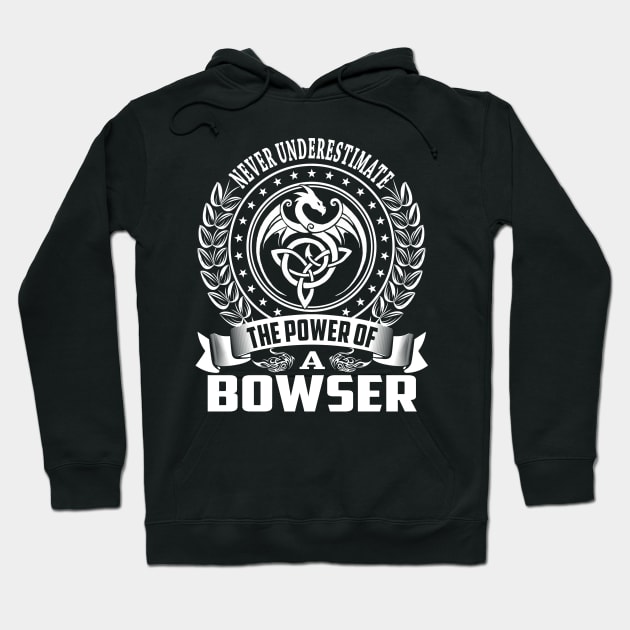 The Power Of a BOWSER Hoodie by Rodmich25